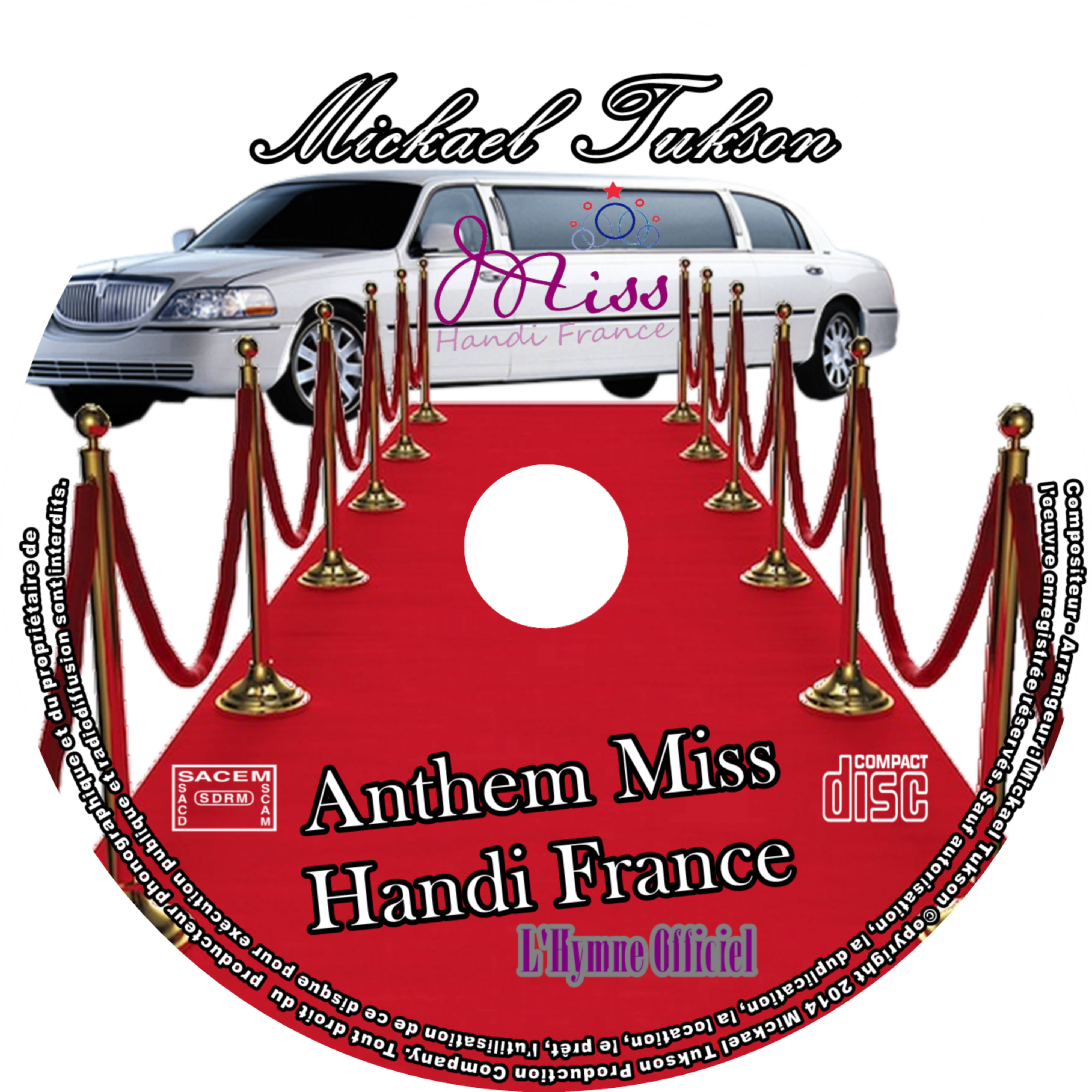 CD — Anthem Miss Handi France